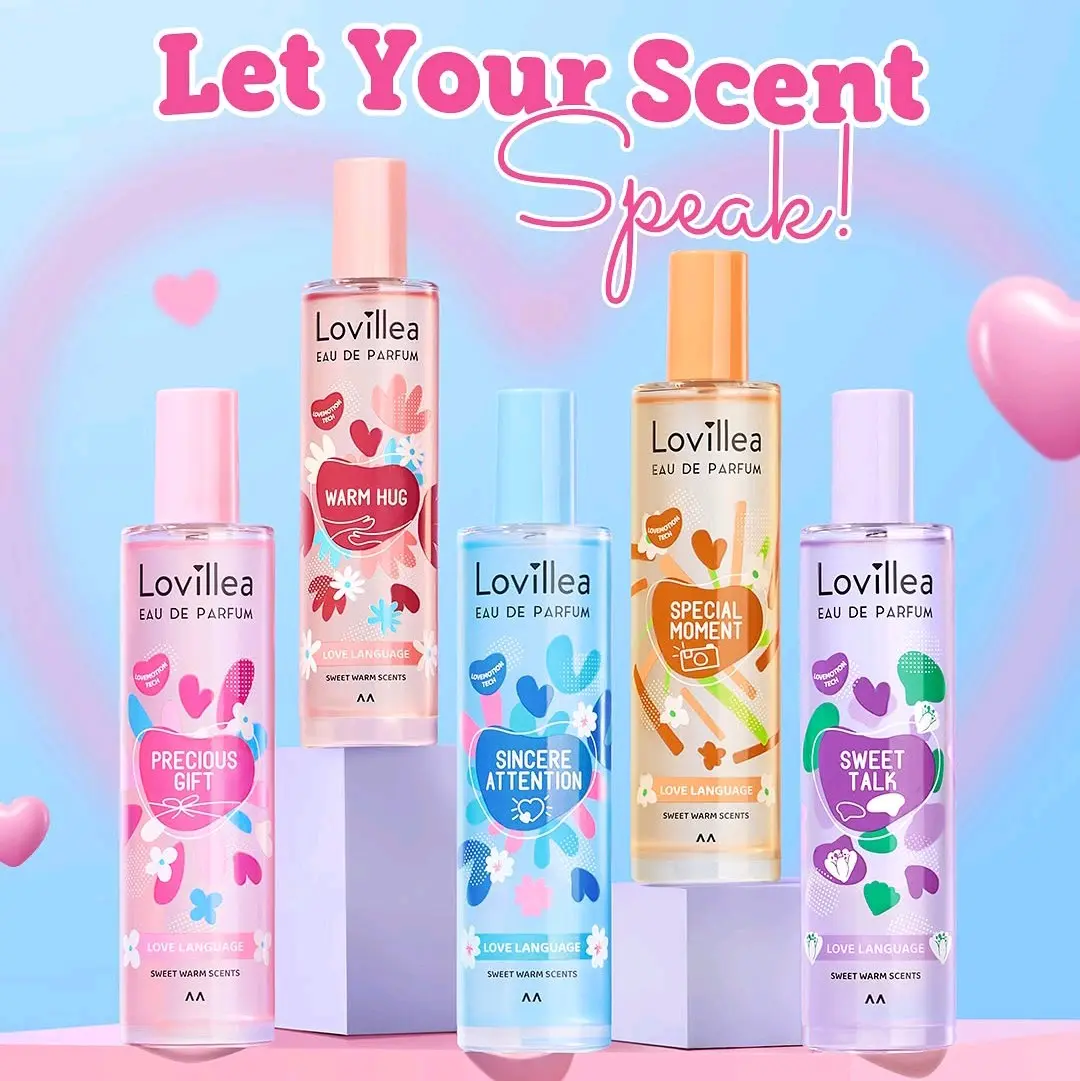 Lovillea Love Language Eau De Parfum 100ml Perfume Wangi