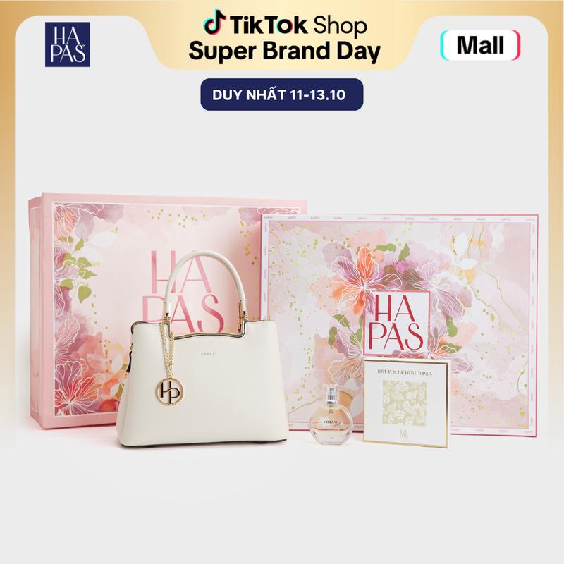 Set Quà Tặng 20.10 "Chân Thành 2025" HAPAS - Hộp Quà Tặng Túi Xách Cao Cấp Dành Tặng Mẹ, Tặng Người Thương 20.10