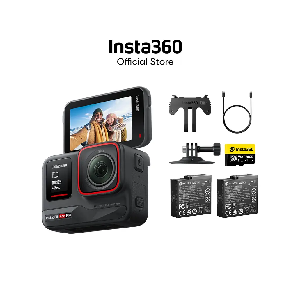 Insta360 Ace Pro Action Camera 8K UHD Leica Co-Engineered