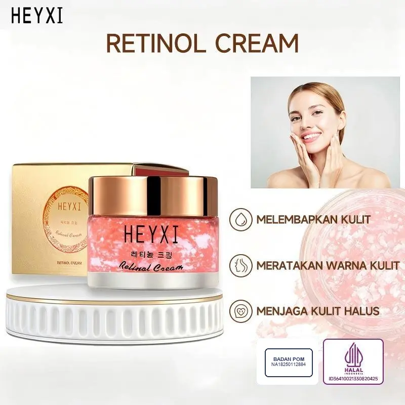 【HEYXl】【BPOM】【Kemasan Lama dan Kemasan Baru dikirim Secara Acak 】 Mencerahkanwarna kulit【30g】Melembapkan kulit/Meratakan warna kulit/Menjaga kulit halus