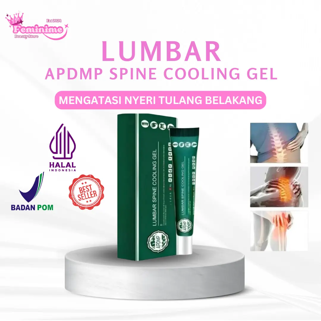 APDMP Lumber Cooling Gel Salep China Meredahkan Nyeri Pinggang Asam Urat Sendi Pegalinu Dan Saraf Terjepit