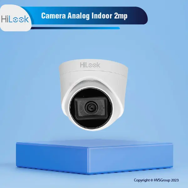 Hilook Camera CCTV Indoor Sound Audio THC-T120-PS Suara Mic 2MP