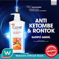 Gambar Clear Shampoo Anti Ketombe & Rambut Rontok 660ml dari Watsons Indonesia Official Store Kab. Tangerang 1 Tokopedia