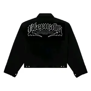 Work - Jaket - Boxy - Eternals - Black - Unisex - Jacket - Kerja