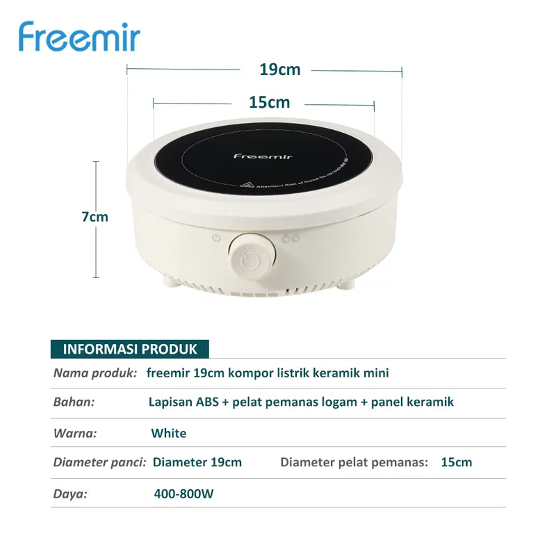 [LIVE] freemir Set Wajan Stainless 304 & 201 Food Grade Anti Karat BONUS KOMPOR LISTRIK 9 Pcs Beige 22/20/20/16/15cm Wajan Anti Lengket Alat Masak Penggorengan Lengkap Masak Gulai Kitchenware 8