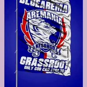 READY STOCK, 1 HARI JADI BENDERA 150x200 AREMA AREMANIA, SINGO EDAN , LANSUNG KIRIM TANPA PREE ORDER