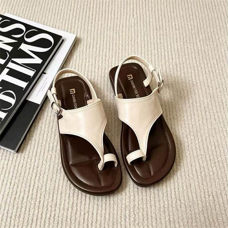 Dép Sandal Xỏ Ngón Đế Bệt Siêu Êm Nữ Tính Thanh Lịch Sang Chảnh
