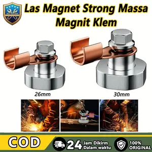 Penjepit Magnet Las Multi Fungsi Sebagai Klem Grounding & Penahan Support Memudahkan Pekerjaan Las dan Cutting Mudah Digunakan
