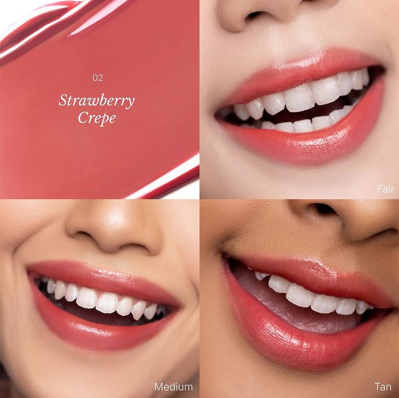 Product Introduction of PIXY Hydra Glass Lip Tint - Tampilan Bibir Glossy dan Staining Tahan Lama - Berry, Lipstick, Gradasi, Kering, Lipcream, Lasting,Ombre, Cherry Liptint 48