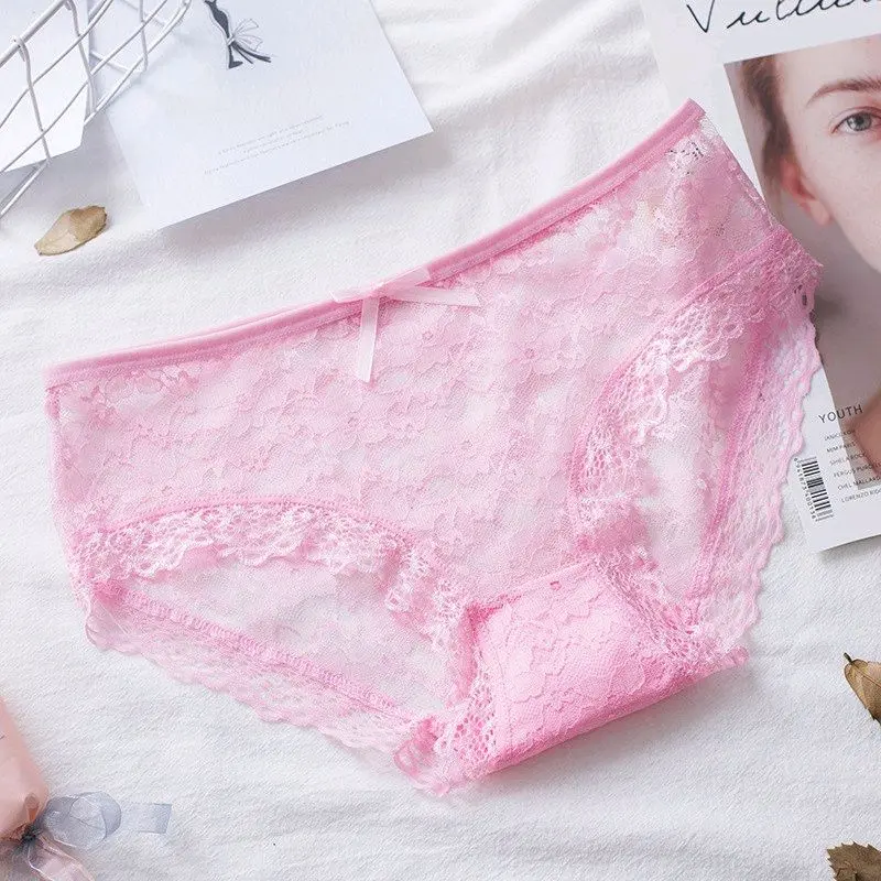 -Ready Stok- Celana Dalam wanita Brokat Elastis Dengan Bahan Yang Sangat Nyaman Dipakai. 8