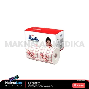 ONEMED Ultrafix 10cm x 5m / Plester Non Woven Ultra fix - Pengobatan Luka