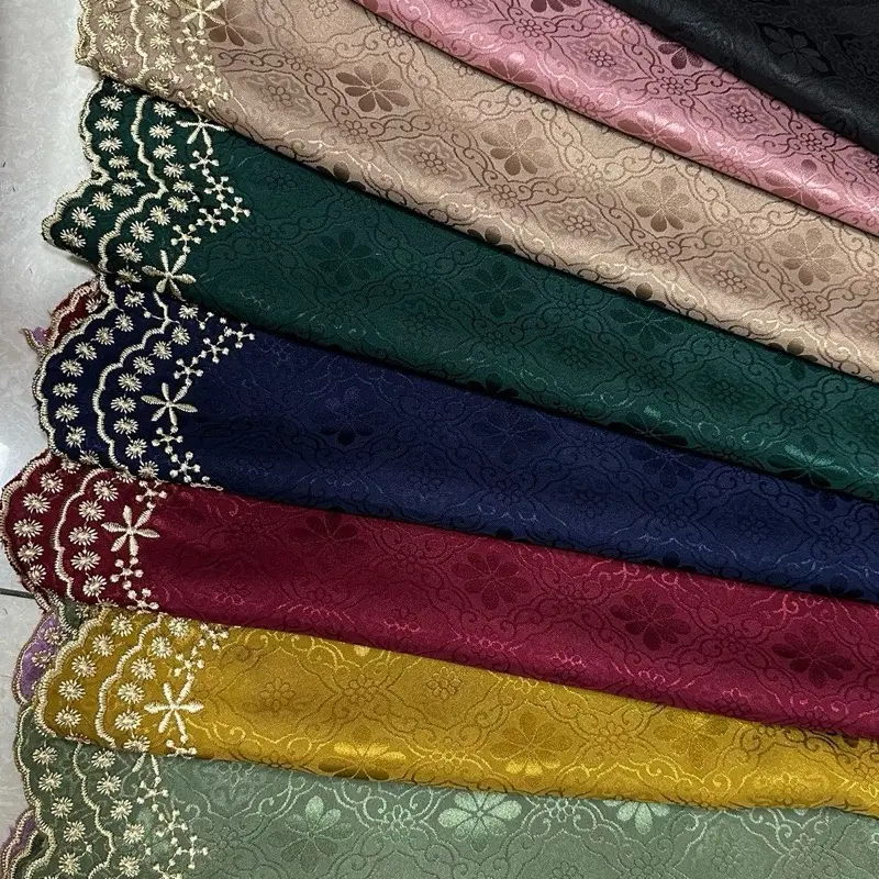 ANC KAIN PASANG JACQUARD SULAM TENUN BDG 60 ( 3.5meter sepasang )
