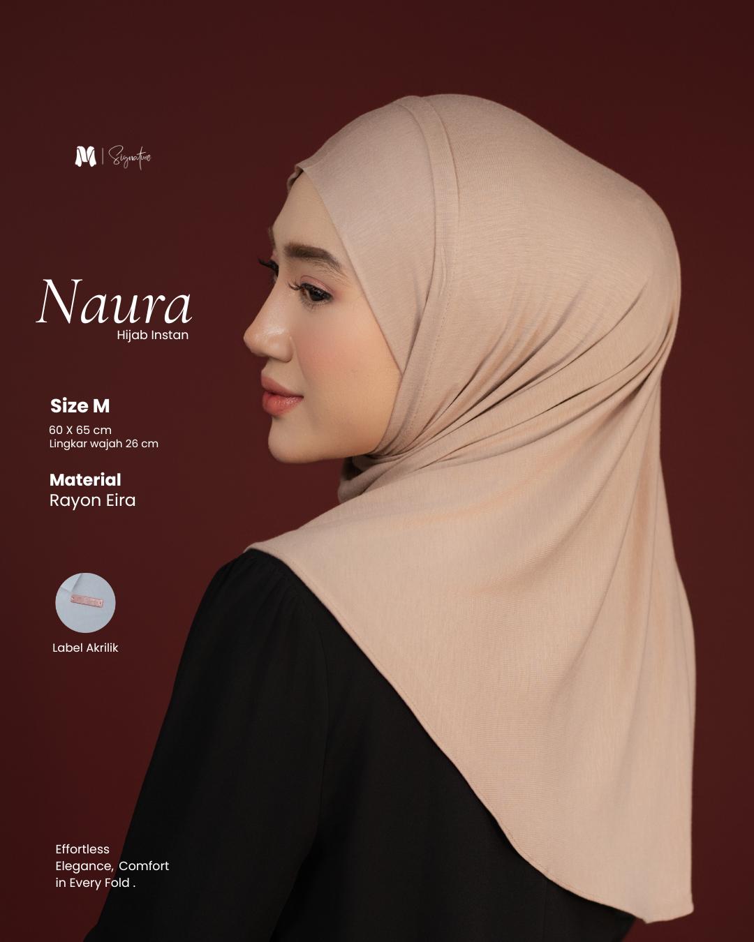 MACCERA SIGNATURE Hijab Instan Kaos Rayon Kerudung Bergo Instan Size M Rayon Eira - Bergo Naura MACCERA SIGNATURE Hijab Instan Kaos Rayon Kerudung Bergo Instan Size M Rayon Eira - Bergo Naura