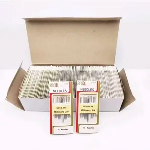 Jarum jahit jarum regal warna gold 1 pk 36 lembar