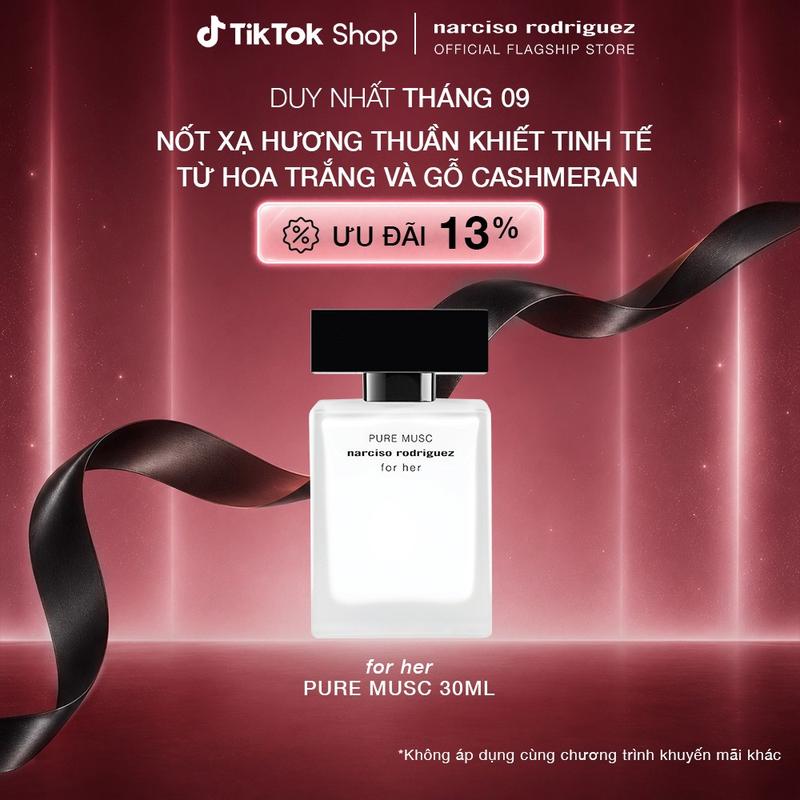 Nước Hoa nữ Narciso Rodriguez Pure Musc For Her Eau De Parfum 30ml