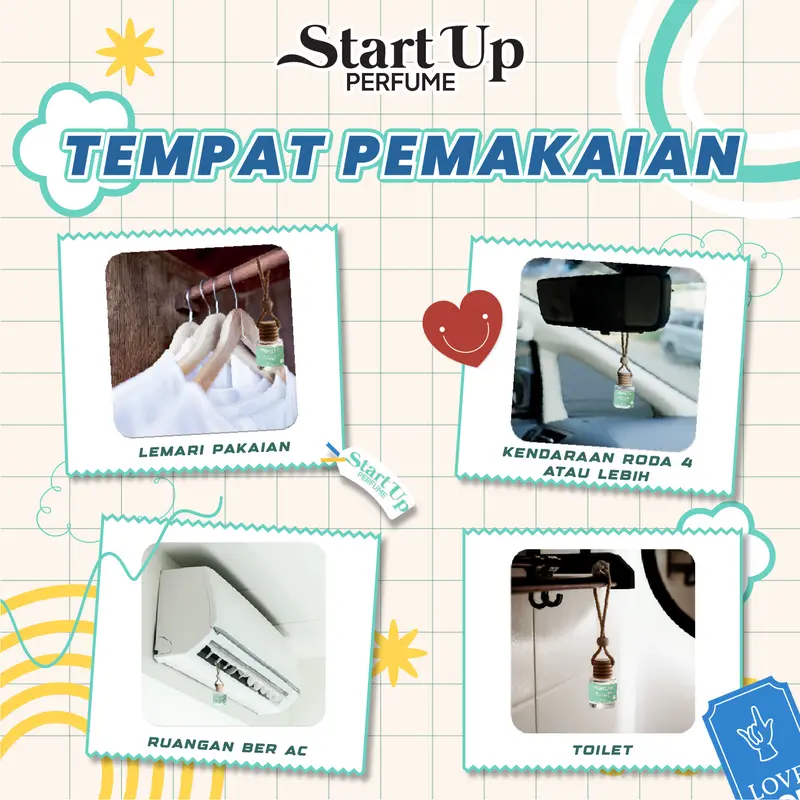 START UP Parfum Mobil British Journey In Jeddah Pengharum Anti Mual Pewangi Ruangan Kantor Toilet Kamar tidur Lemari Inspired by Fragrances Aromaterapi Mewah 2