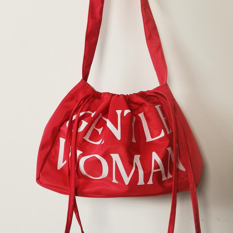 Dumplings bag, soft women, 12*8 inch, available in 9 colors to choose from, Serut bag, can be worn for double shoulder and single shoulder, for women, real right bag color 3