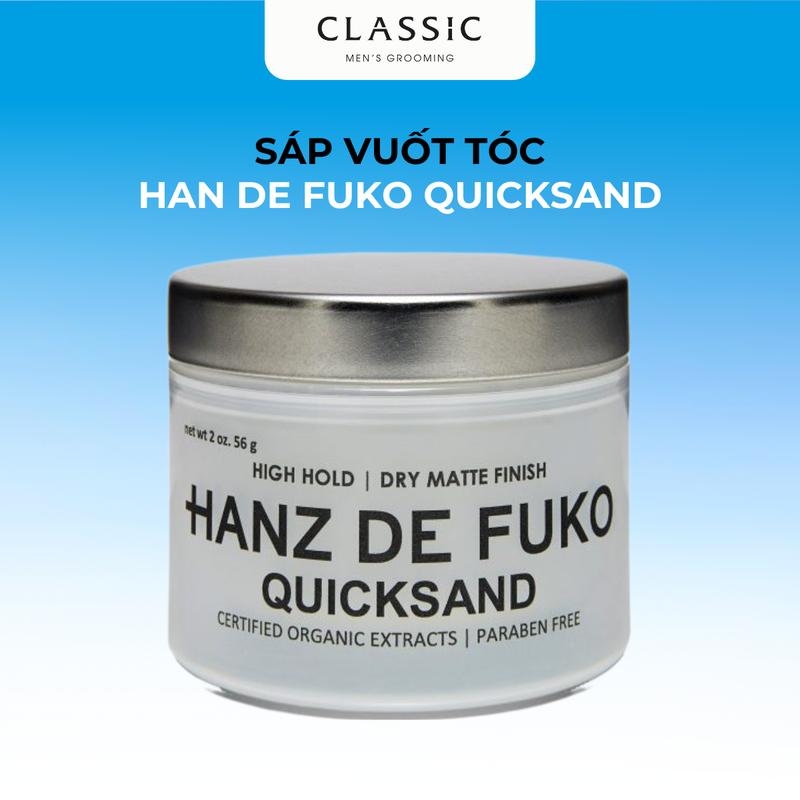  Sáp vuốt tóc Hanz De Fuko Quicksand 56g - Chính Hãng 