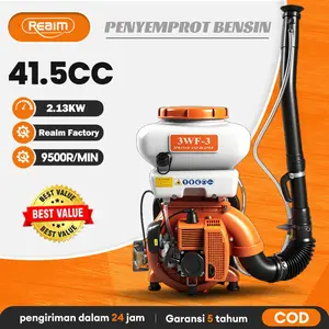 REAIM Sprayer untuk Pertanian Bensin Ransel Penyemprot bensin ransel, penyemprot bubuk, penyebar pupuk bensin, penyebar pupuk, penyemprot pestisida tekanan tinggi, bubuk kering pertanian Cocok Untuk Pertanian Kebun & Disinfeksi