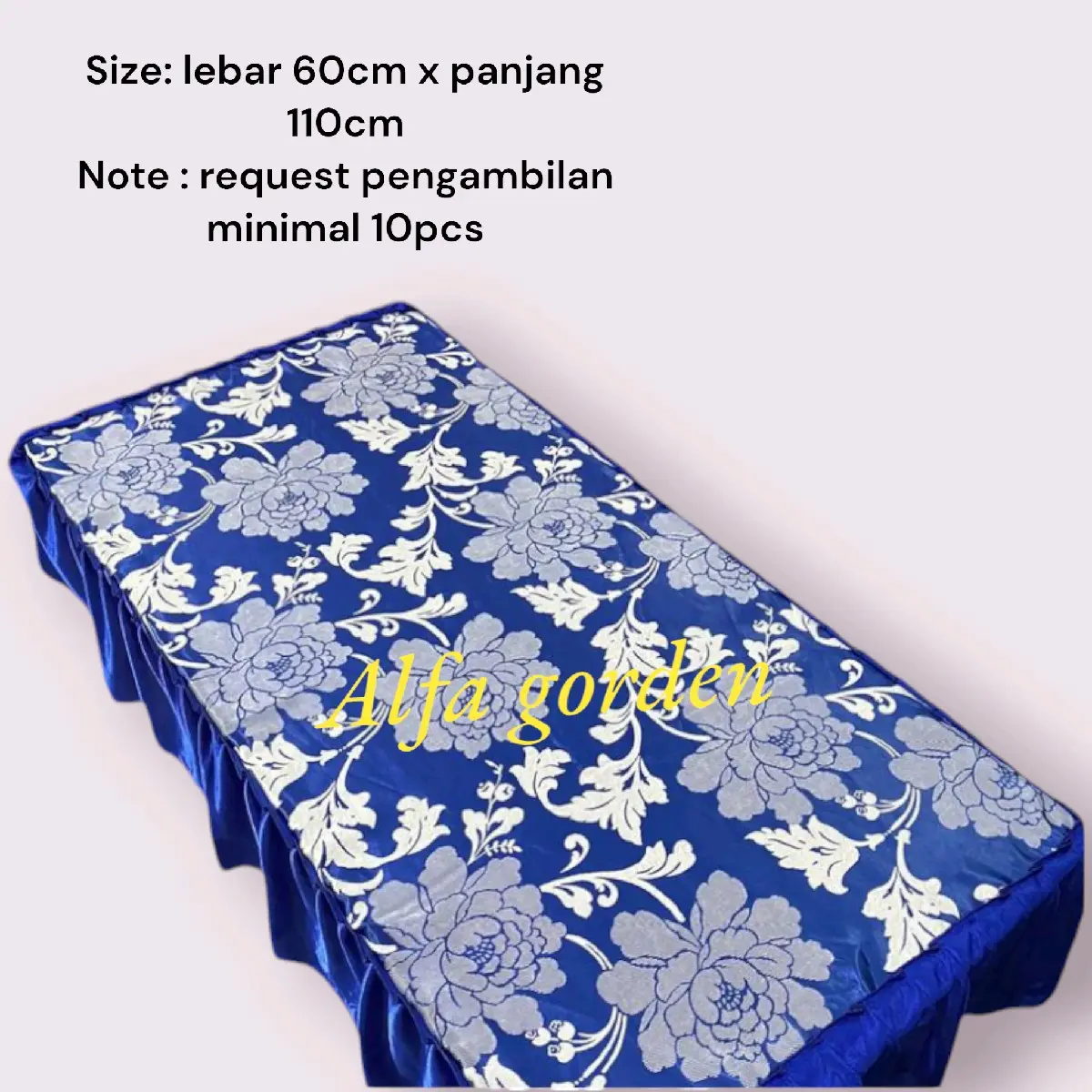 Taplak Meja Cantik Kain Zakat Cover Meja Rumbai Murah Dekorasi