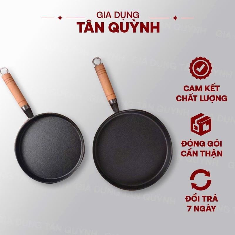    Size 20  Chảo Gang Làm Bánh Chống Dính Chảo Gang Bánh Xèo Chảo Rán Chống Dính 