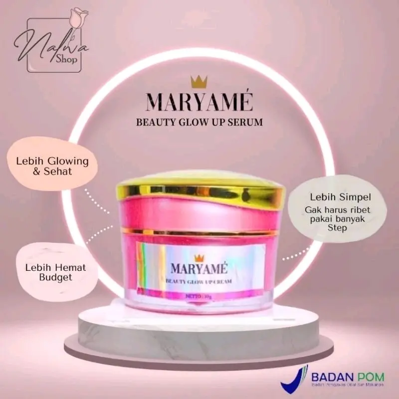 BELI 2 LEBIH HEMAT Maryame Beauty Cream Glow Up Cream ajaib 10gr Cream siang 1