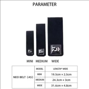 Daiwa Neo Belt (As) Tali Pengikat Joran Rod Strap Jdhagb