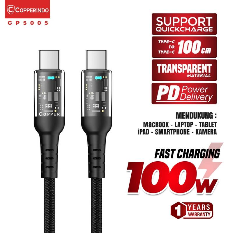 Copper High Premium Kabel Data CANDY Quick Charging - For Iphone / Micro / Type C 5