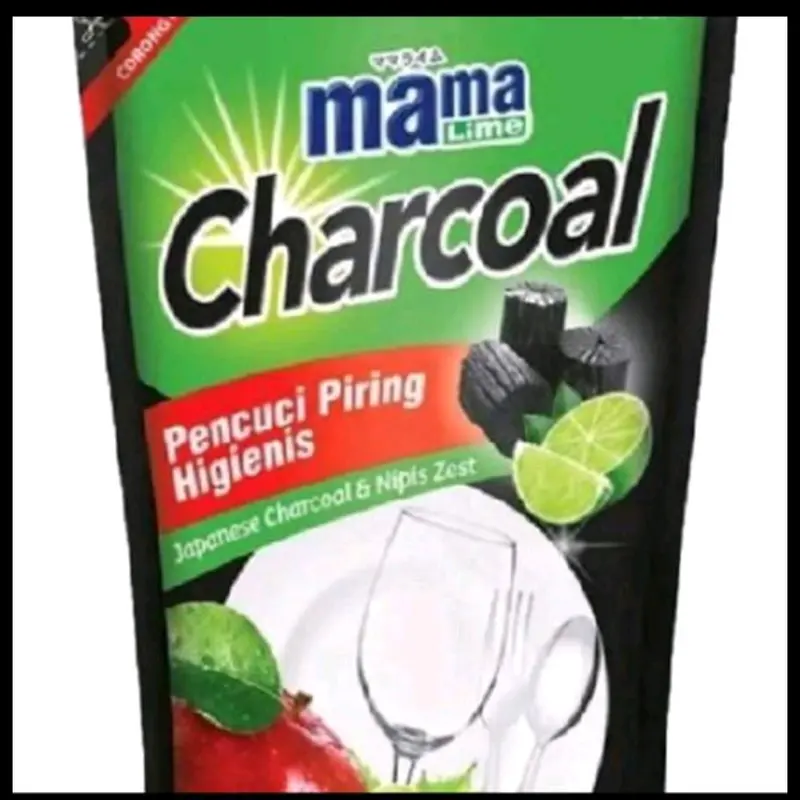 SABUN PENCUCI PIRING HIGIENIS/MAMA LIME CHARCOAL/CAIRAN PENCUCI PIRING HIGIENIS TIDAK PANAS DI TANGAN KEMASAN 680ml 0