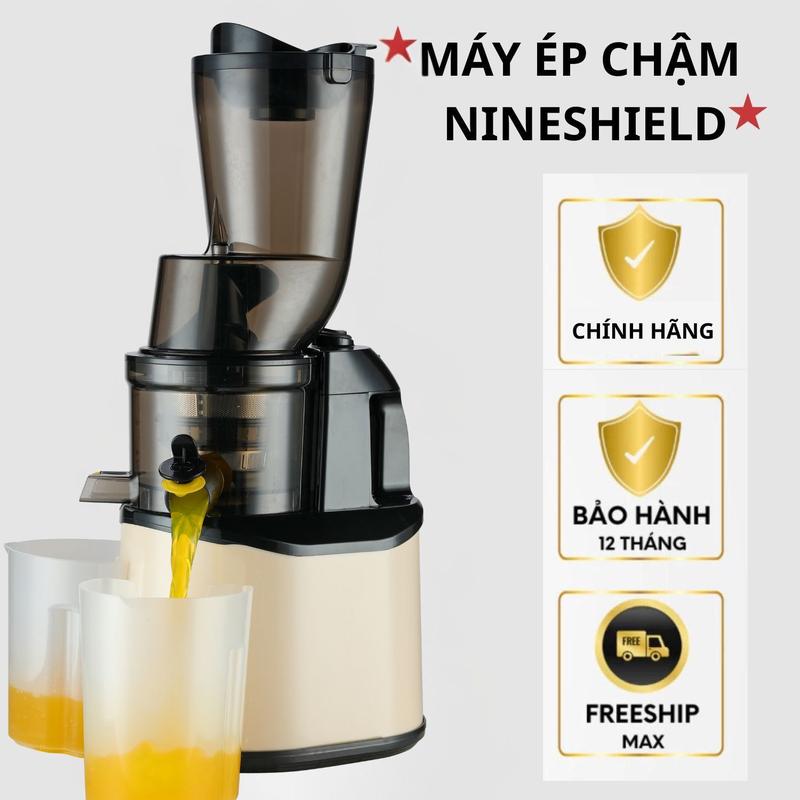 Máy ép chậm trái cây NINESHIELD KB-F9B máy ép chậm hoa quả nước trái cây