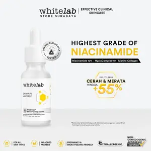 Whitelab Serum Niacinamide 10% Brightening - Serum Pencerah Wajah Intensif N10-Dose+ 2.0
