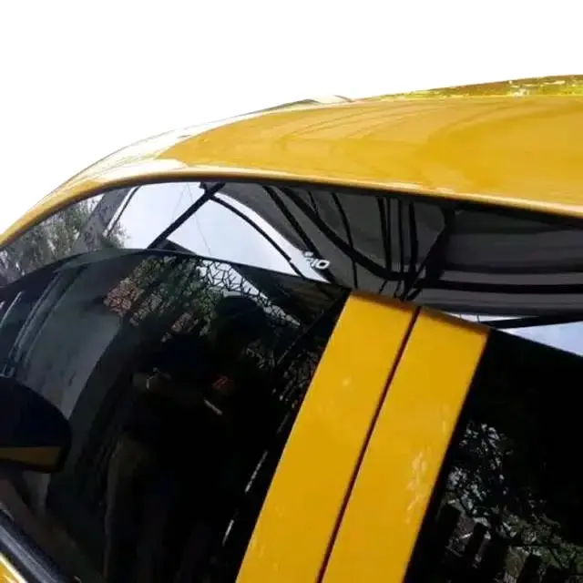Talang Air Mobil All-New Brio Model Flat - Hitam Car