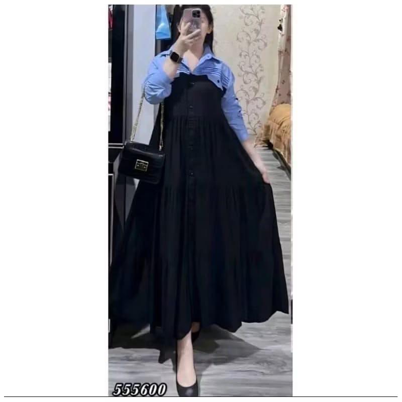 Product Introduction of DRESS KEREN VENA MIDI JUMBO L XL XXL TERMURAH BAHAN ADEM Muslim Gamis Wanita Dewasa Maxi Mewah Lebaran Nyaman Twill Panjang Remaja Katun Kain Kondangan Merah 13