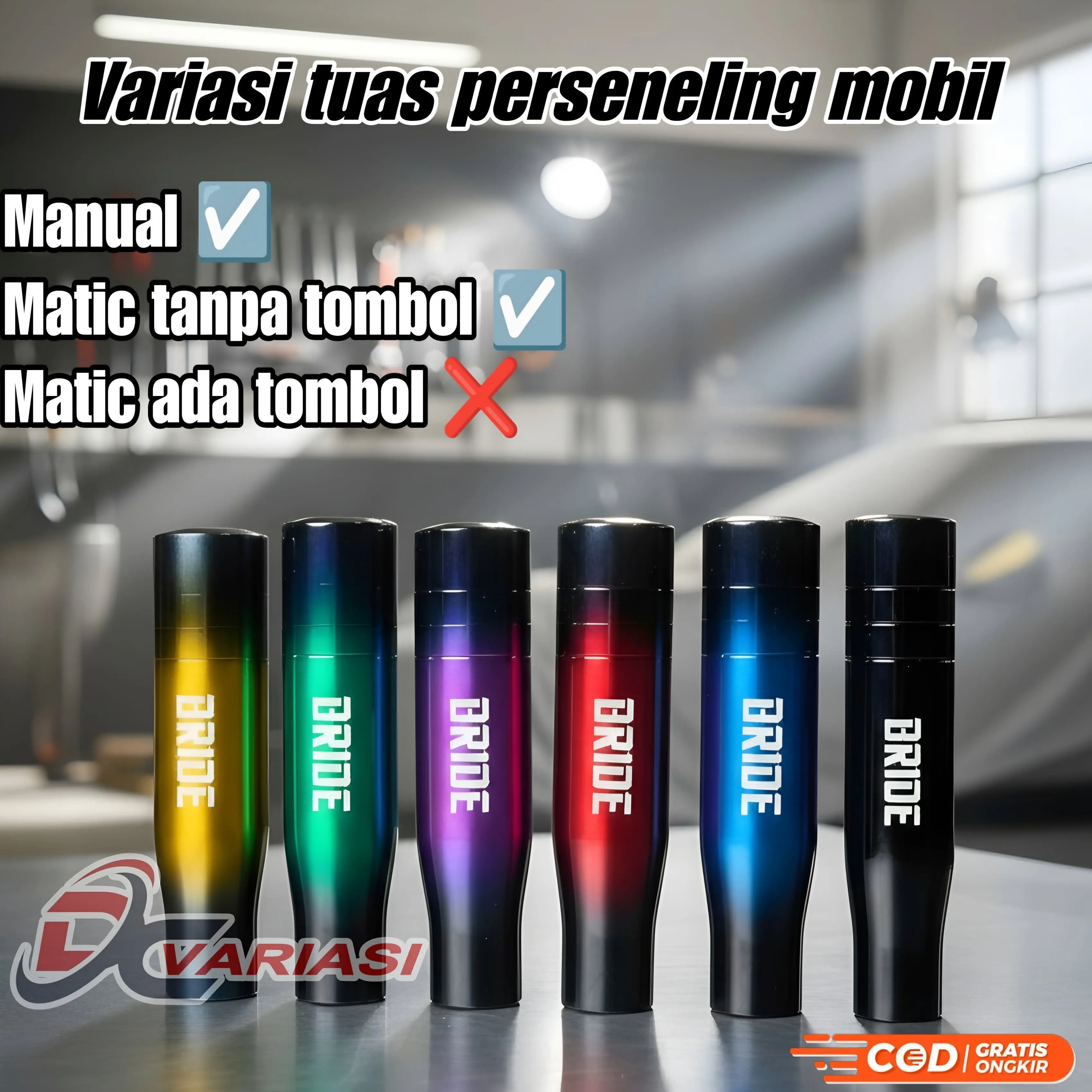Shift Knob / Tongkat Prosneling / Tuas Gigi Persneling Truck / Tuas perseneling Mobil / Variasi Truck / Variasi Universal murah knop