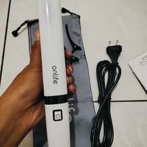 【Exclusive Kasihachii】Onlife - 2 In 1 Catok Rambut Hiron | Ceramic Tourmaline Coating Inflatable Plate livchic catokan ori  Meluruskan Lepek ZF01