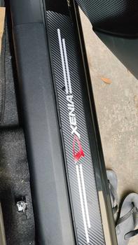 Product Review of 4PCS SILLPLATE CARBON 3D MOBIL ALL NEW XENIA STICKER KARBON 3D PIJAKAN KAKI MOBIL DAIHATSU ALL NEW XENIA Car from 🦖**x A**a 0