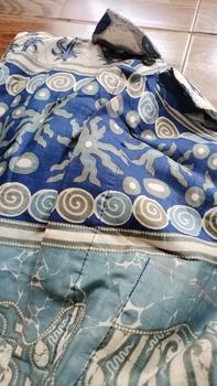Product Review of [BISA COD] HEM BATIK PRIA BAHAN KATUN PRIMA Grade A - MOTIF KEKINIAN Cowok Formal casual Blue Shirts Baju Couple Seragam Kerja Keren from a**f 0