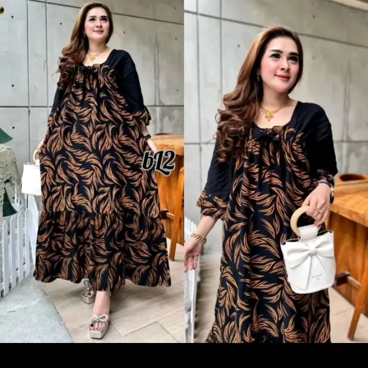 daster andin,daster cewek cantik serut dada 4