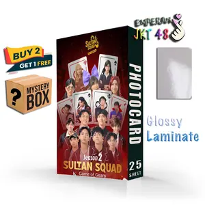 [2Sisi] Photocard Saputra Kori Ver Sultan Squad Season 2 ( Isi 25 Pcs ) - Kualitas Premium Kartu Foto
