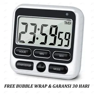 [COD MAX] Kitchen Timer Digital Stopwatch Masak Dapur Cooking Alarm Buah