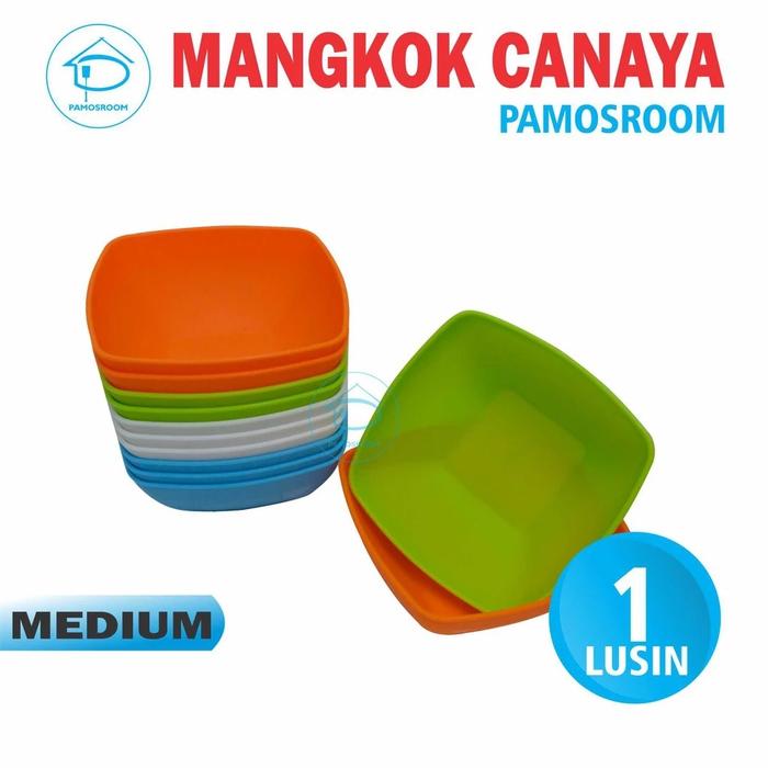 Gambar Pamosroom Mangkok Segi Canaya M Diameter 15cm Bahan Plastik Lusinan dari pamosroom Kota Administrasi Jakarta Utara Tokopedia