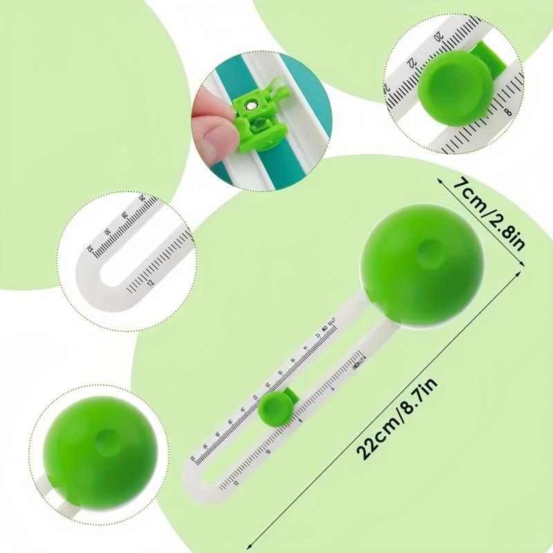 Product Introduction of Circle Cutter 1 piece Portable Paper Cutter Trimmer 3 spare blades Jef 15