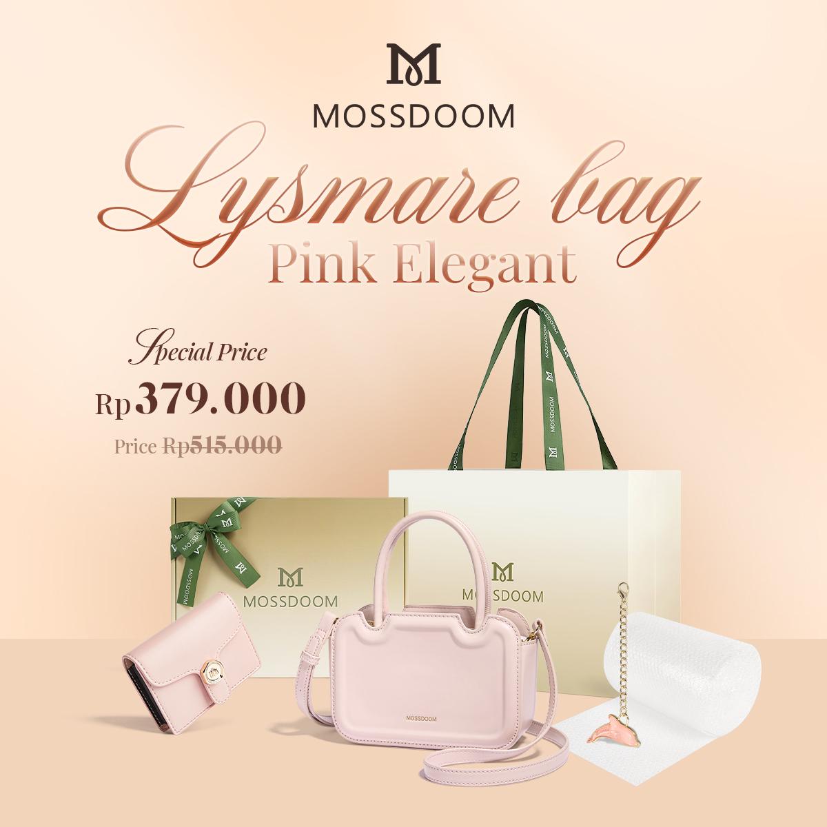 MOSSDOOM Hampers Lysmare Pink Bag