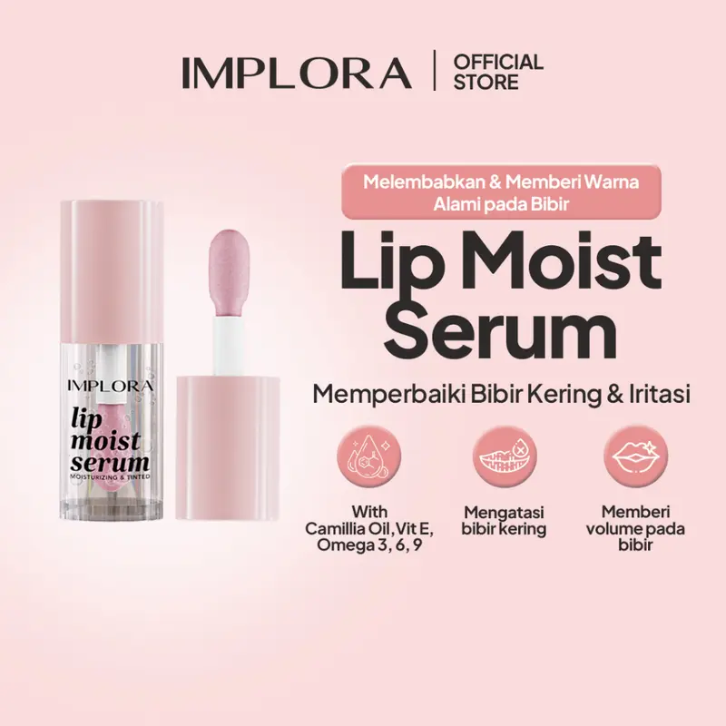 Implora Lip Moist Essence - Implora Lip Moist Serum - Pelembab Bibir 5