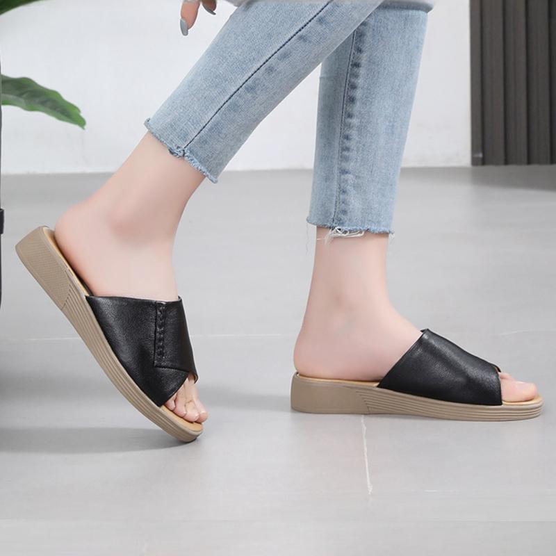 Sandal Wedges Wanita 2024 sendal cewek Hak Tinggi 6