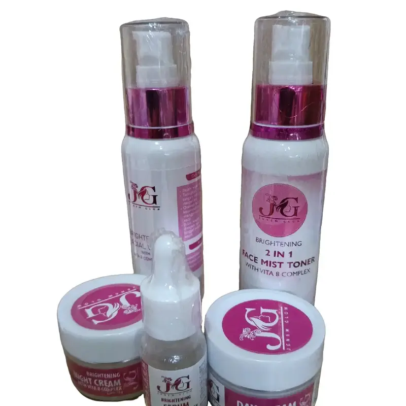 Distributor Resmi Skincare Jenem Glow BPOM Inem Daster Facial Facemist Mencerahkan Daycream Hitam Kusam Wajah Muka Pencerah Cleanser 1