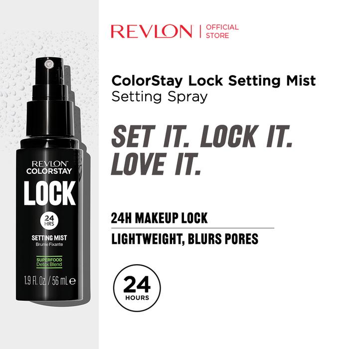 Promo Revlon ColorStay Lock Setting Mist (Setting Spray Tahan 24 Jam ...