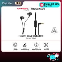 Gambar HyperX Cloud Earbuds III Gaming Wired - Red / Black 3.5mm TRRS plug Stereo Bass Microphone PC Nintendo Switch Console Controllers Official - Black dari HyperX Indonesia Kota Administrasi Jakarta Utara 2 Tokopedia