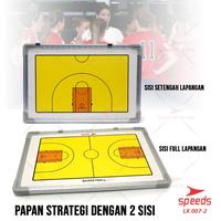 Gambar SPEEDS Papan Strategi Taktik Pelatih Basket BasketBall Coach Board Magnetic Outdoor 007-2 - -2 BSKT dari SpeedsShop Kota Surabaya 1 Tokopedia