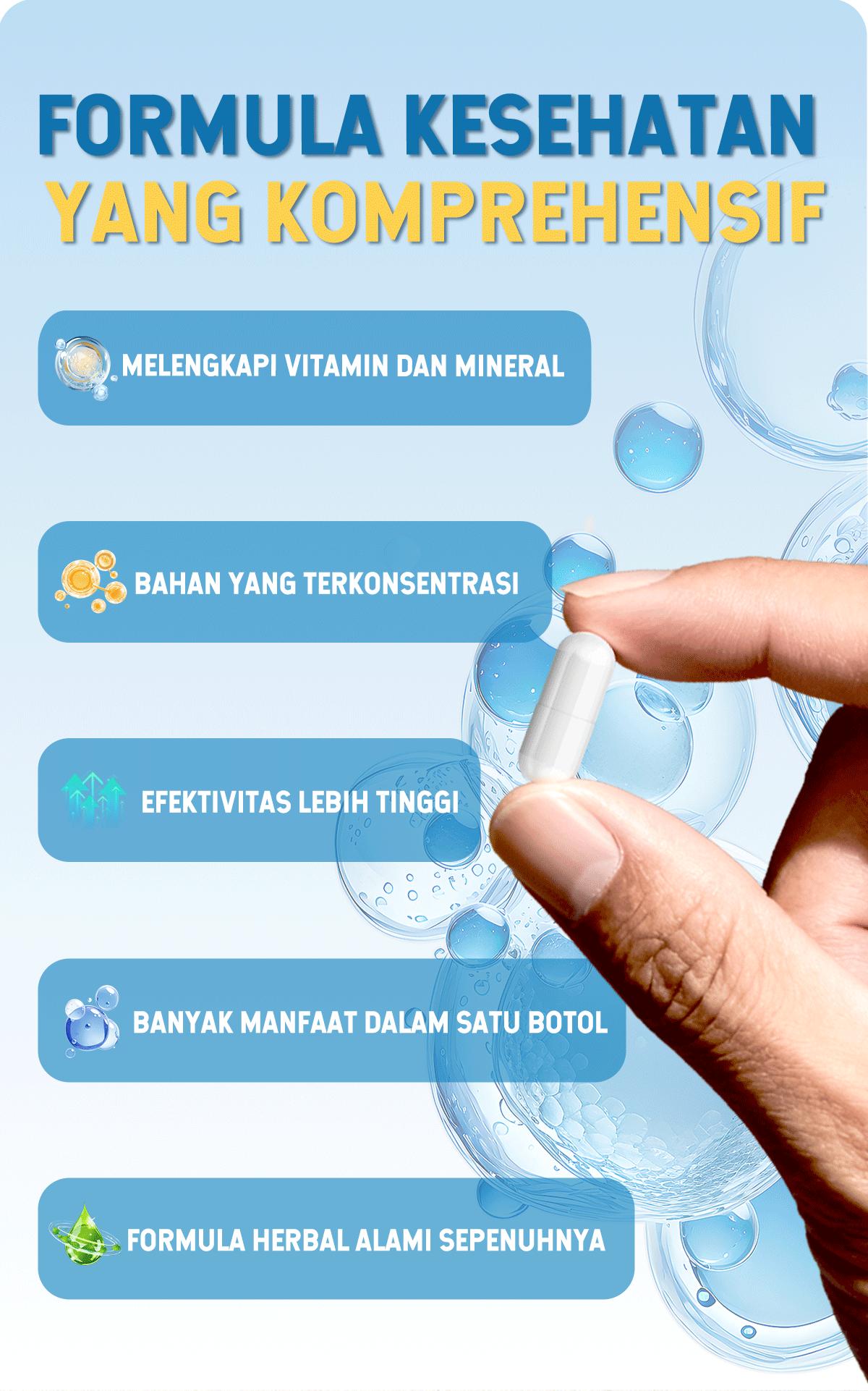 FLEXGO Sea Moss，Black Diamond Oil & Ashwagandha Capsules – Suplemen All-in-One untuk Energi，Tingkatkan Energi, Tidur Nyenyak & Turunkan Kortisol – FDA & GMP